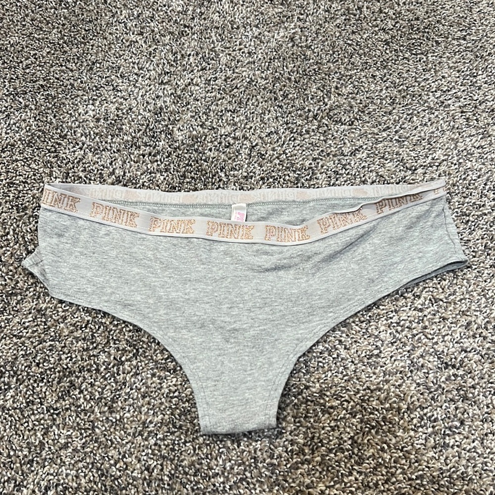 NEW VS/pink gray panties
